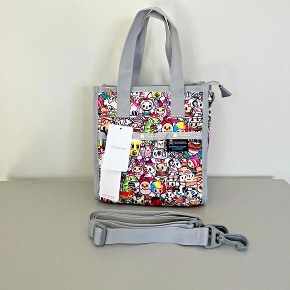 Lesportsac Tokidoki Small North/South Tote NWT - Picture 1 of 5